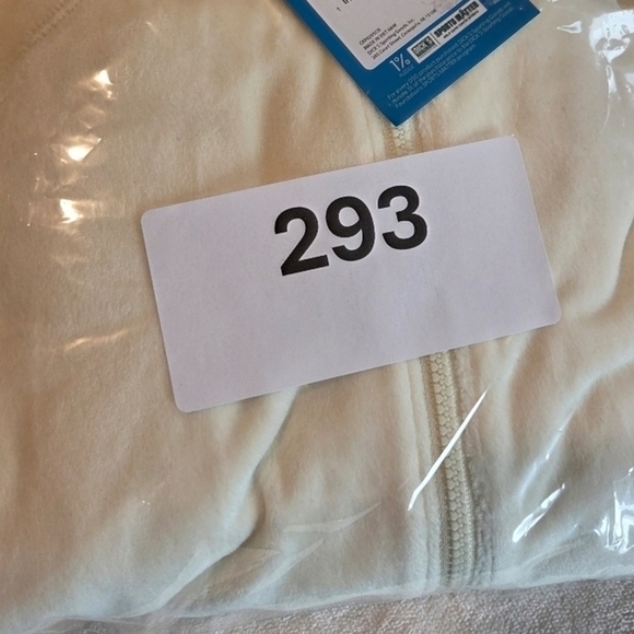 Girls' XL Velour Fleece 1/2 Zip Pullover XL Pale Yellow New Super Soft Winter - Picture 9 of 10